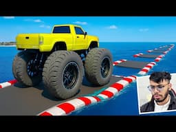 Thar With BIG Tyres Parkour 999.222% People Become Thar Lovers After This Race in GTA 5!