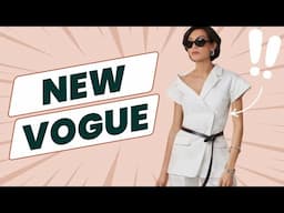Review: VOGUE SUMMER 2025 Sewing Patterns