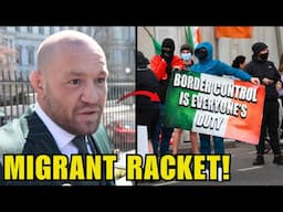 Conor McGregor Praises Anti-Migrant Protestors in Dublin (Shocking Footage)
