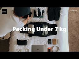 One Bag Travel Packing Under 7 kg | Modern Dayfarer V2