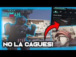 🚨ATENCION🚨NO COMETAS ESTE ERROR!! GUIA DE ARMAS Y ARMADURA  - ONCE HUMAN en español - Javi G