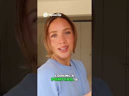 Cute and Easy Heatless Ponytail Hairstyle Tutorial