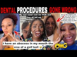 MERCY!😱 DENTIST HORROR STORY + DENTAL PROCEDURES GONE WRONG | COSMETIC TRAUMA | TIKTOK