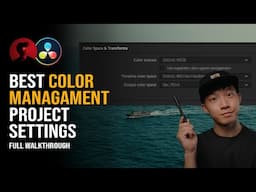 Project Color Management Settings Like A Pro | Davinci Resolve
