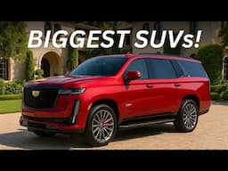 Top 10 Biggest SUVs in the World: 2025 Ultra Luxury Edition!
