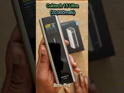 Cuktech 15 Ultra. The 20,000mah Power Bank Beast (165W)