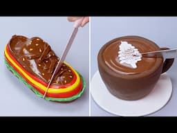 3D Chocolate Cake Look Like Everyday Objects | So Tasty Fondant Cake Decorating Compilation