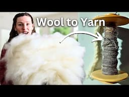 Raw Wool to Yarn: What if you could Process Fleece in HALF the time