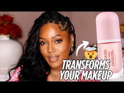 STOP CAKEY FOUNDATION & TRANSFORM YOUR MAKEUP with this ONE/SIZE Serum!!