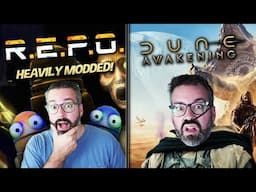 SUPER MODDED R.E.P.O.🤖 & LISAN AL' GASSY! 🪱😤 (R.E.P.O. + Dune: Awakening)