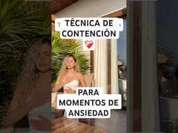 HAZ ESTO CUANDO SIENTAS ANSIEDAD O MIEDO ❤️‍🩹 #ansiedad #saludmental