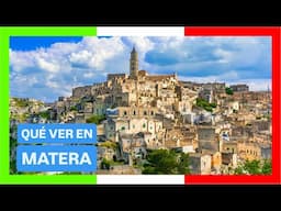 GUÍA COMPLETA ▶ Qué ver en la CIUDAD de MATERA (ITALIA) 🇮🇹 🌏 Turismo y viajar a Italia