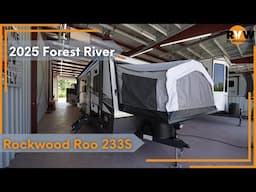NEW Hybrid Trailer! - 2025 Rockwood Roo 233S Walkthrough
