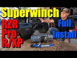 SuperWinch Full Install on RZR Pro
