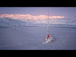 WHOLE Winter In Ice in Greenland. Ice Will Crush Our Boat?