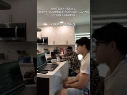 One Day You’ll Thank Yourself For Not Giving Up On Trading 💰