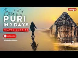 Is Blue Flag Beach the BEST Beach in Puri? Explore PURI in 2 Days!