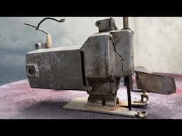 Mini Wood Saw Recovered From Junkyard // Refurbished To Look Like New
