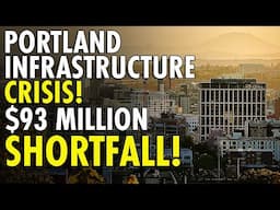 Portland's BILLION-DOLLAR Infrastructure Crisis: Taxpayer Money WASTED as City CRUMBLES