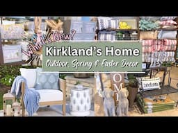 What’s NEW at Kirkland’s? 🌞 Outdoor, Spring & Easter Decor! | Shop with Me