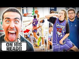 WE TROLLED AN EYBL SHOWCASE IN FRONT OF D1 COLLEGE COACHES!