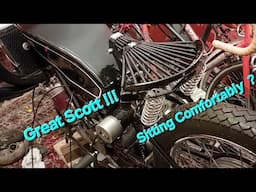 GREAT SCOTT (SQUIRREL)!! SEAT OVERHAUL , OUTRIGGER BEARING & GEAR SELECTOR STRIP DOWN
