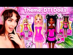 *NEW* DRESS TO IMPRESS DOLLS CHOOSE MY OUTFIT FOR EVERY THEME