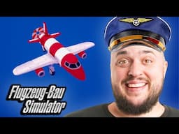 FLUGZEUG BAU SIMULATOR MIT PILOT REEZMANN