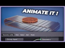 How to Conveyor Belt Animation in Blender | Stroopwafel edition