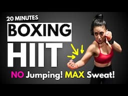 Cardio Combos + Max Burn! Low Impact Killer Boxing HIIT Workout At Home // SYLVIA NASSER