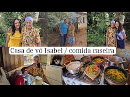 Tarde na casa da minha vó / jantinha e almoço do dia seguinte |