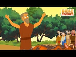 Story of Elijah & more | Bible Stories | Compilation Video | #biblecartoons #jesuschrist
