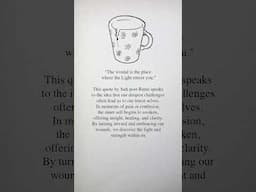 #57 Cookie - "The wound is the place where the Light enters you."