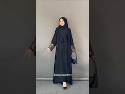 Black Abaya Cakep + Kode Produk "Style 5" Order Klik Tombol▶️diatas Caption Eps 300