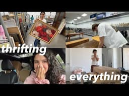i THRiFTED EVERYTHiNG for our NEW APARTMENT!!