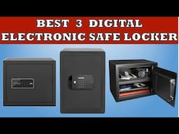Best 3 Digital Electronic Safe Lockers in India 2024