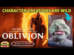 The Character Creations in Oblivion are WILD!
