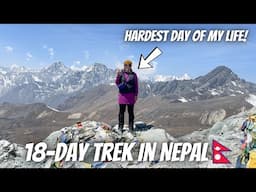 Hiking the Everest Three Passes Trek in Nepal | Pt 3: The Passes, Lukla & Getting Back to Kathmandu