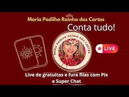 PERGUNTAS OBJETIVAS GRATUITAS, PIX E SUPERCHAT #tarotdoamor #tarotonline #exupombogira#mariapadilha