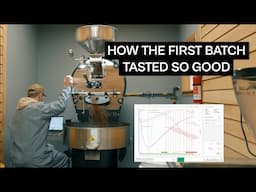 Coffee roast walkthrough - How we roasted the Colombia, Huila from Gasca Brothers #coffeeroasting