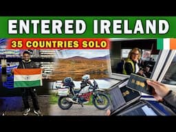 Finally !! Entered IRELAND by Road 🇮🇪 India to Norway & London | Ep-88