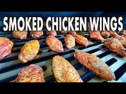 Smoked Chicken Wings On New Laser Cut Grill Grates