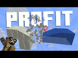 I Built a SECRET Cheese GENERATOR in Skyblock?! | Cheese Block Ep2