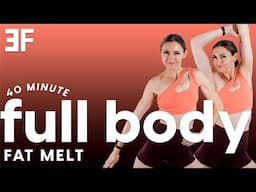 40 MINUTE FAT MELTING Calisthenics + HIIT Cardio Workout, Burn Calories, Full Body Weight, No Repeat