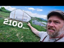 Setting Up Her 2100sq/ft Dream Garden