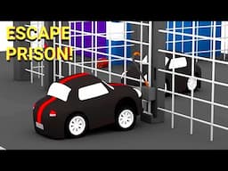 ESCAPE PRISON! - Who is in JAIL? - Cartoon Cars - Cartoons for Kids!