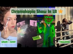 GRWM + Come with me to The Chromakopia Tour in LA 💚⭐️
