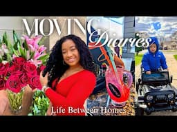 Life Between Homes! Living With Family, Buying Appliances & Making Memories | Moving Diaries Ep 03♡