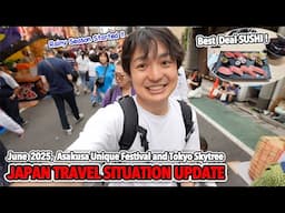 Asakusa Unique Festival, Ice-cream Melonpan & Best Deal Sushi at Tokyo Skytree "Sushi Zanmai" Ep.577