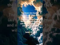 🇮🇱 Isaiah 40:31 ✝️ #ThankYouYeshua #ThankYouYHWH #ThankYouHolySpirit #Jesus #YHWH #Yeshua #Christ